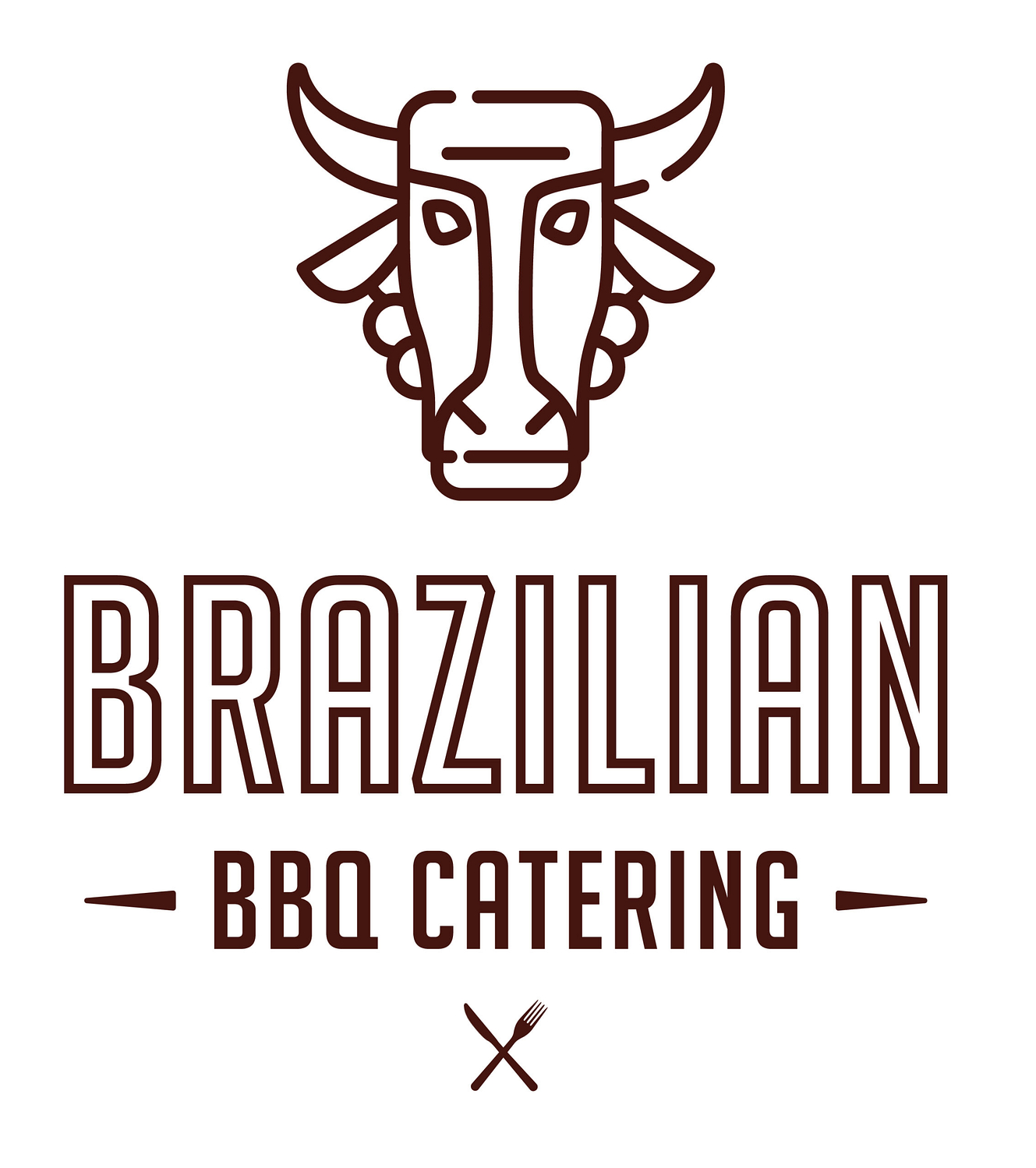 Brazillian BBQ Catering - LOGO - CMYK 1 COLOUR